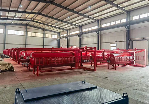 BZ Mud Gas Separator Delivery to Sold Overseas